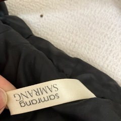 【ほぼ新品】黒色綿ジャケットの画像