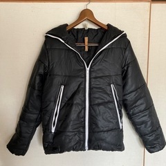 【ほぼ新品】黒色綿ジャケット