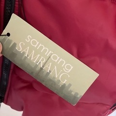 【新品未使用】赤色綿ジャケットの画像