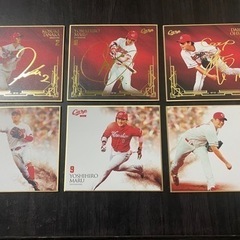 ★カープ★色紙(新井監督、鈴木誠也含む)　2017全16種コンプリートの画像