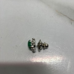 ☆値下げ☆A2404-150 英雅堂 能登宝石センター ひすい ネクタイピン 天然石 ケース付 中古美品②の画像