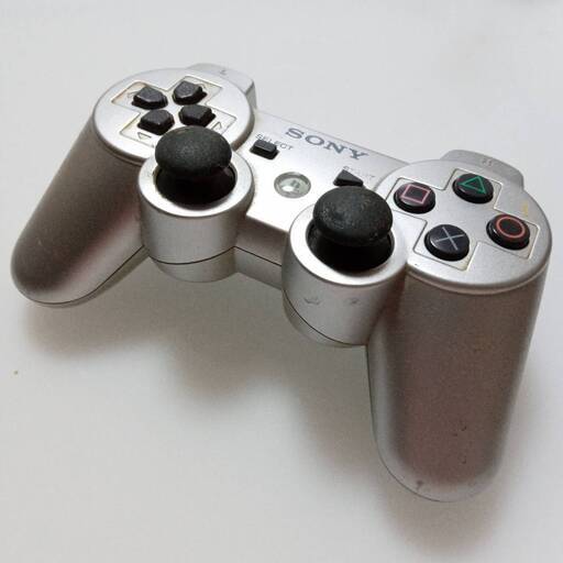【PS3 コントローラー デュアルショック3 シルバー】