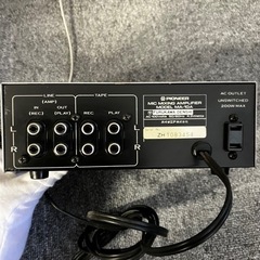 PIONEER パイオニア MA-10A マイクミキシングアンプ 音響機器 の画像