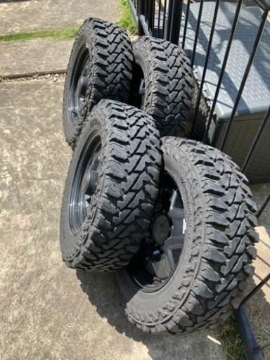 ジムニーJB64 純正ホイール YOKOHAMA GEOLANDAR M/T 215/70R16 4