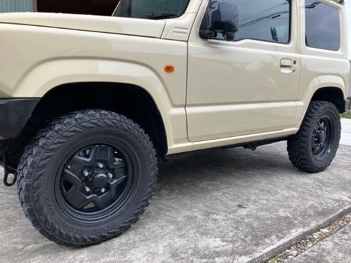 ジムニーJB64 純正ホイール YOKOHAMA GEOLANDAR M/T 215/70R16 4