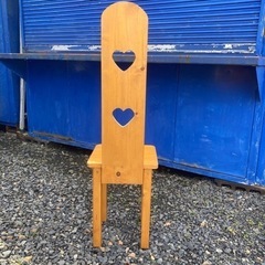 ハートの椅子の画像