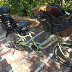 自転車 電動アシスト無しの子供乗せ自転車