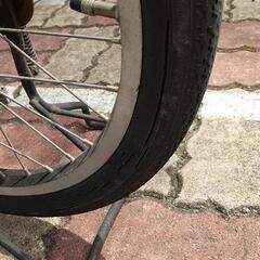 自転車 電動アシスト無しの子供乗せ自転車の画像