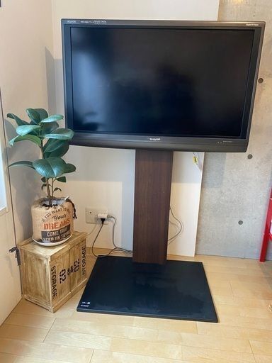 SHARP40インチテレビ＋テレビスタンドセット