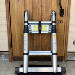 ハシゴ　脚立　ほぼ未使用　アルミ