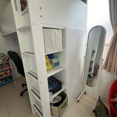 IKEAロフトベッドの画像
