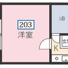 🏢安心の叶えRoom✨『1K』越谷市北越谷✨敷金礼金無料💰✨人気...