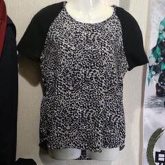 綺麗め豹柄トップス