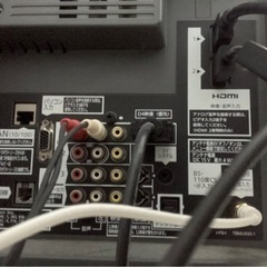 【お渡し先決定済み】液晶テレビ、DVDレコーダー、テレビ台の3点セットの画像