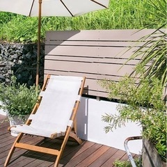 外構　お洒落　エクステリア　愛媛県　樹脂フェンス　板塀　¥53800より　施工費税込みの画像