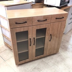 家具 収納家具 キャビネット 食器棚 ロータイプ