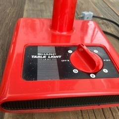 レトロ　電気　照明器具　シャープ　テーブルライト！の画像