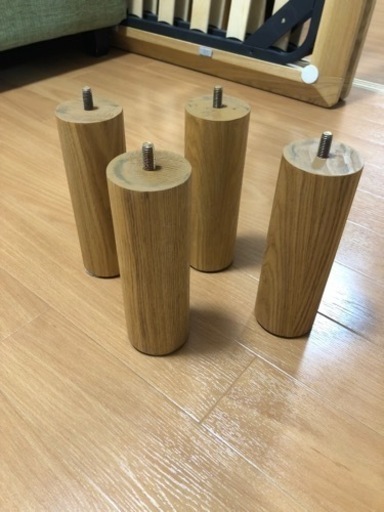 無印良品　タモ材シングルベッドフレーム