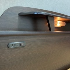 ベッドフレーム　セミダブル　フランスベッドの画像