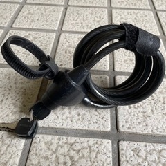 【お渡し済み】 自転車の鍵　鍵3付き！ 自転車に取り付け可能！