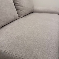 【組立のみ未使用】家具 ソファ　2人 3人掛けソファの画像