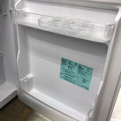 Haier/ﾊｲｱｰﾙ　2ドア冷蔵庫　85L　JR-N85B　2018年製