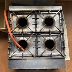 業務用4口ガステーブルの画像