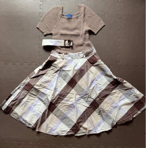 バーバリーブルーレーベルワンピース