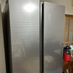 美品☆AQUA ノンフロン冷凍冷蔵庫AQRーSBR45J (＋ぴよぴよよ＋