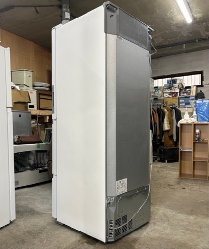札幌引取り歓迎 美品 20年製 SHARP シャープ 350L 3ドア冷蔵庫 SJ-GW35F-W どっちもドア