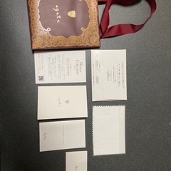 最終値下げagete K18 新品未使用ゴールド ダイヤモンド ネックレスの画像