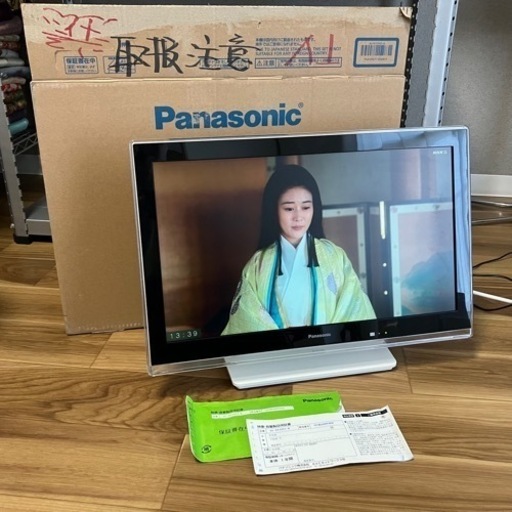 動作品 SV-PT19S1 ポータブル テレビ 19型 2014年製 リモコン欠品