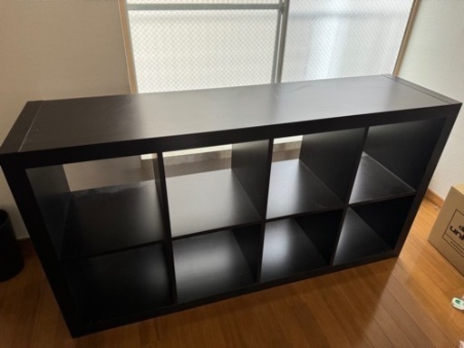 IKEA カラックス　シェルフユニット　ブラック　4月末まで
