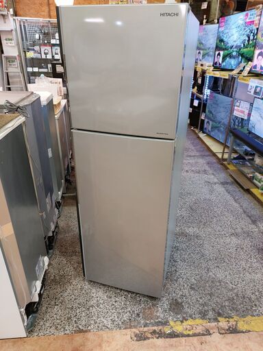 ✨安心の除菌洗浄済✨日立 2019年製 R-23JA 230L 2ドア冷蔵庫 【愛市IR016486-104】