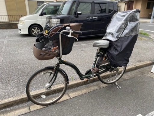 3人乗り自転車　ママチャリ　シティサイクル