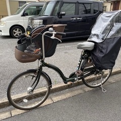 3人乗り自転車　ママチャリ　シティサイクル