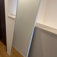 【受け渡し決定】ウォールミラー　姿見　42×153cm