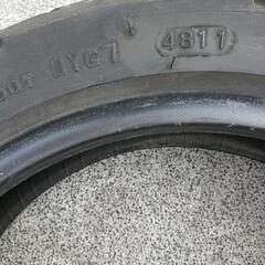 125クラス、中古タイヤ前、後ろセットの画像