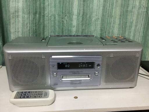 函館発　MDCDラジカセ　ケンウッド　MDX G1