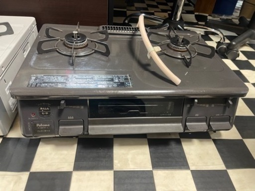 【リサイクルサービス八光】2019年製　パロマ IC-S87K-L13A ガスコンロ 左強火 都市ガス(12A･13A用)