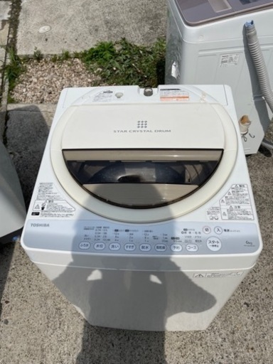 TOSHIBA 6kg洗濯機　AW-60GM
