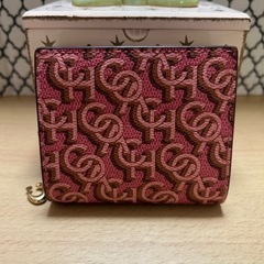 美品　コーチ　二つ折り財布