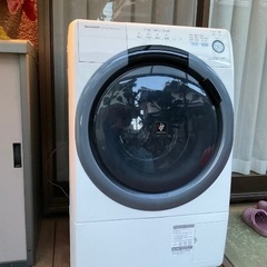 SHARPドラム式洗濯乾燥機ES-S7B-WL (らん) 熊谷の生活家電《洗濯