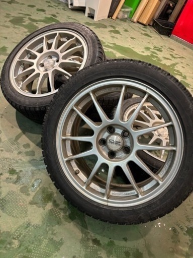 O.Z Racing 4本セット　スタッドレス付き