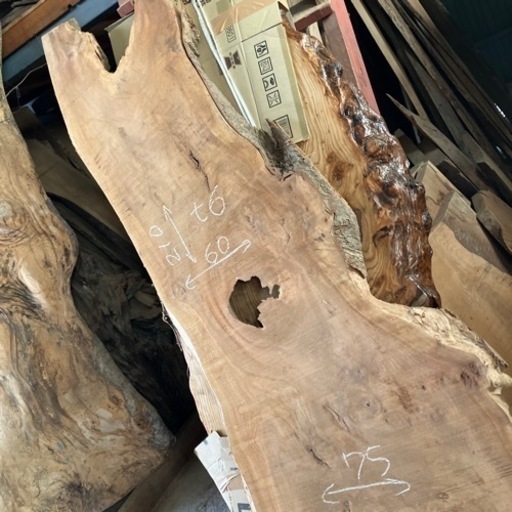 欅坂 銘木 カウンター テーブル デスク DIY ハンドメイド 台 木