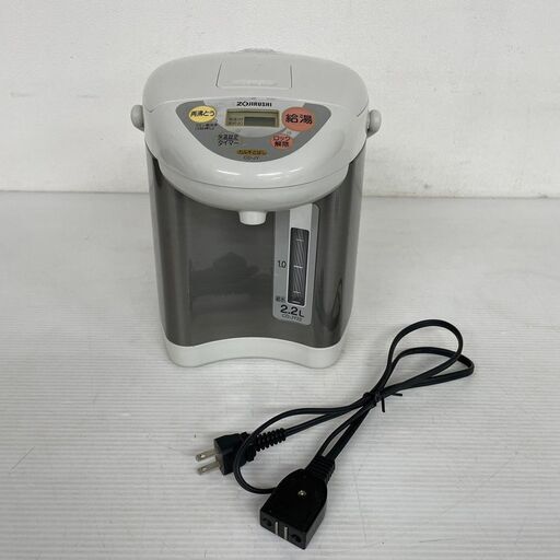 【ZOJIRUSHI】 象印 マイコン沸とう電動ポット CD-JY22 2011年製