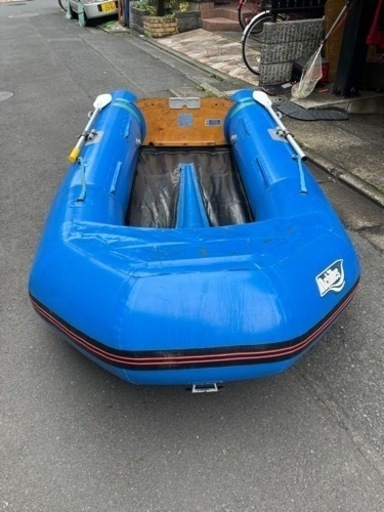 アキレス3人乗りボード　ポンプ付き！