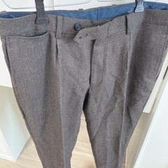 値下げ★新生活【ウエスト82】スーツ　パンツ　男性の画像