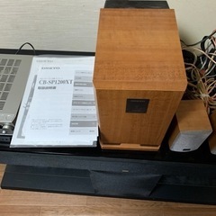 家電 オーディオ スピーカー　ONKYO オーディオ　ホームシアターシステム　cb-sp1200xtの画像