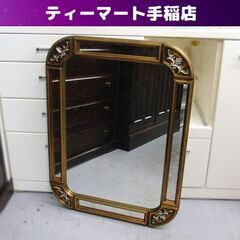 ウォールミラー クラシカル アンティーク調 ロココ調 壁掛け ミ...